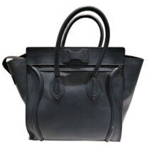 Celine Navy Luggage Blue Shopper